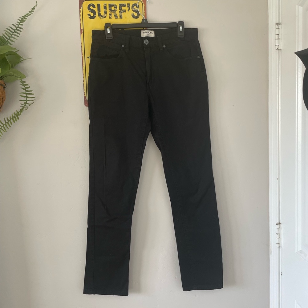 Men’s Billabong Black Slim Straight Jeans size 31